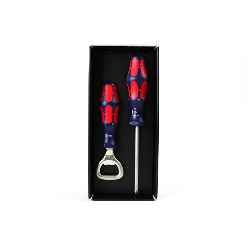Wera 300044 Kraftform USA Bottle Opener Set - Phillips, Limited