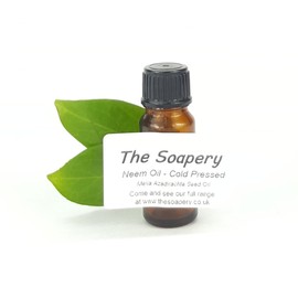 Neem Oil 10ml - Cold Pressed, Virgin, Unrefined - 100% Natural