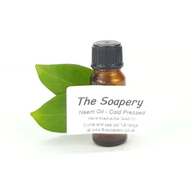 Neem Oil 10ml - Cold Pressed, Virgin, Unrefined - 100% Natural