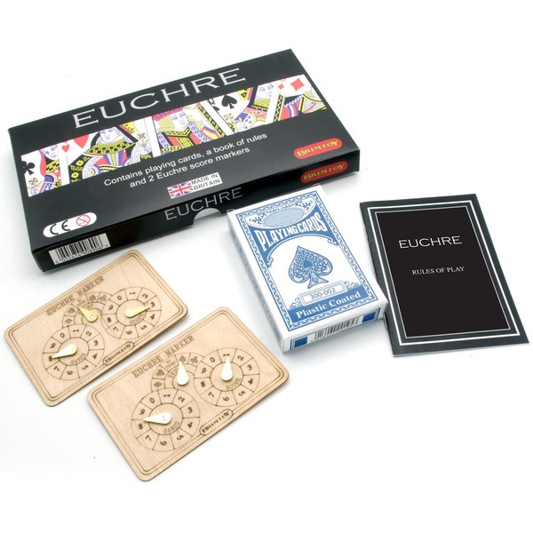 Brimtoy Euchre boxed playing card game set
