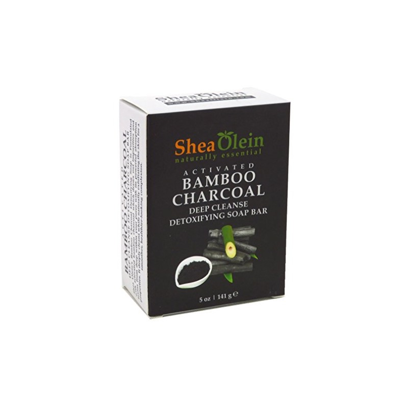 ACTIVATED BAMBOO CHARCOAL DEEP CLEANSE DETOXIFYING SOAP