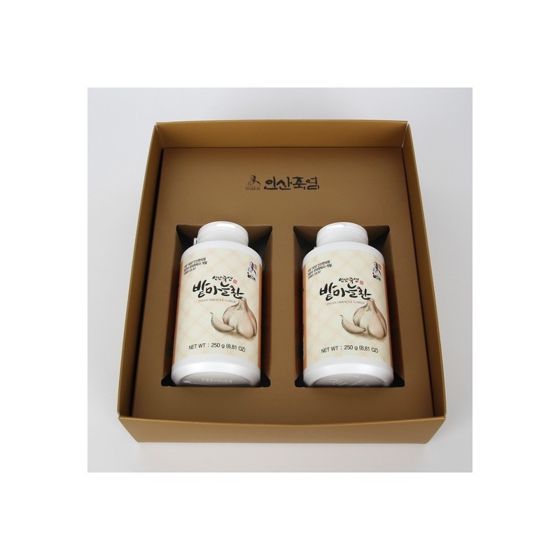 Phosphate bamboo salt Insan Bamboo Salt Field Garlic Pills 250g