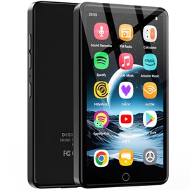 160 GB MP3 Player with Bluetooth and WiFi, 4.02 Inch IPS HD MP4 Player with Android 13 OS