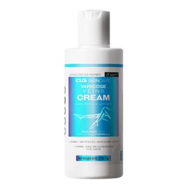 CLG Skincare Varicose Veins Cream - Skin Rescue Lotion for Smoother, Healthier Legs - Advanced Formula for Varicose Veins Improvement, Circulation & Skin Firming, Plant-Based Ingredients, 8 oz (1)