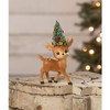 Bethany Lowe Merry & Bright Standing Reindeer Figurine