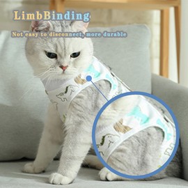 CGLRybO Cat Body After Surgery Castration Pet Medical Surgical Shirt Surgery Recovery Suits for Cats