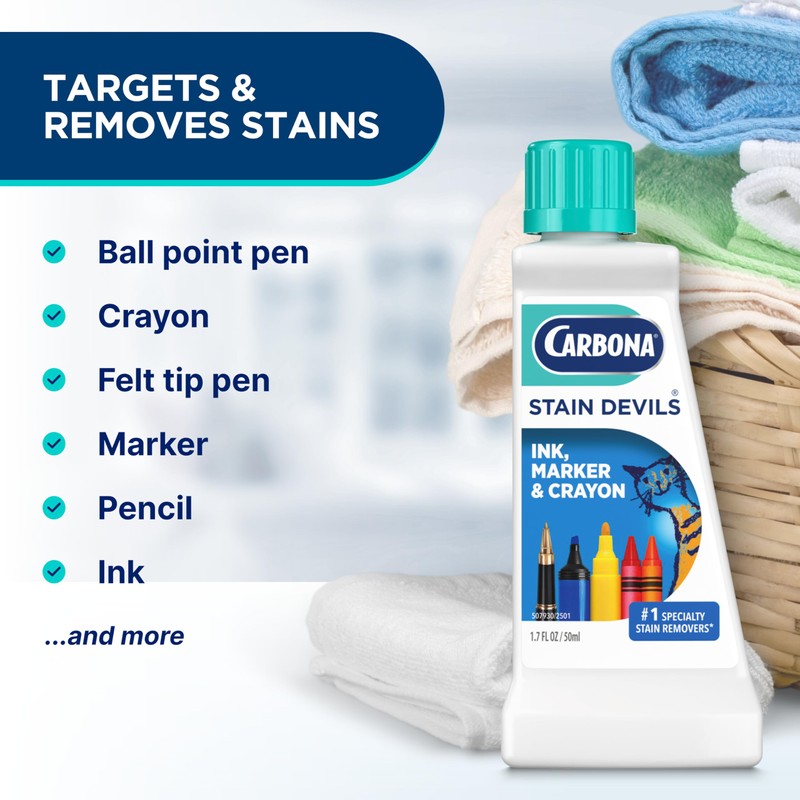 Carbona Stain Devils® #3 | Ink, Marker & Crayon |