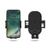 XQISIT Premium Wireless Car Charger 2in1 Qi Holder with Infrared