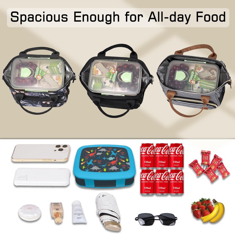 Small Lunch Bag Lightweight Insulated Lunch Box for Women Work