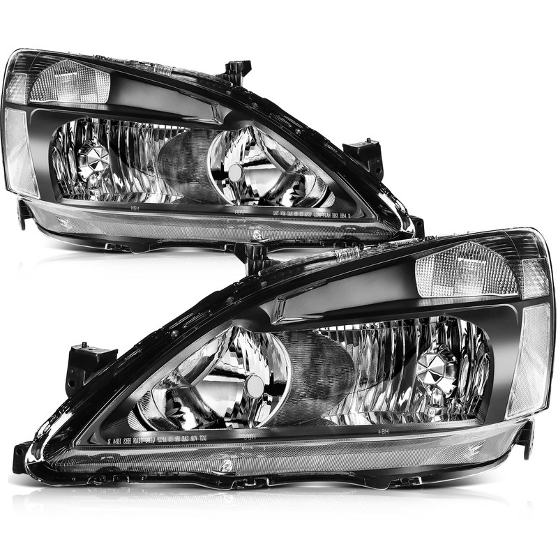 LBRST Headlight Assembly Fit For Honda For Accord 2003-2007 Clear