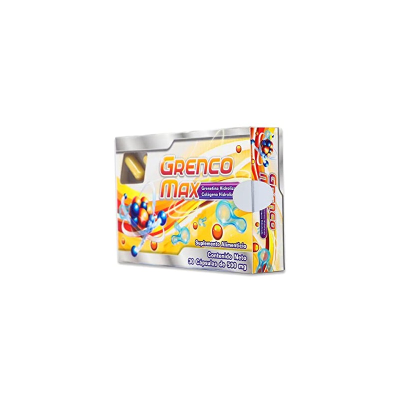 GRENCO MAX, 30 CAPSULAS DE 500 MG