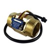 SENSTREE G1" Male Thread Brass Water Flow Sensor, Hall Effect