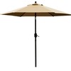 Sunnyglade 7.5' Patio Umbrella Outdoor Table Market Umbrella with Push