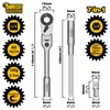 SabreCut 1 x MRSC07 7-in-1 Flex Head 6.3mm 1/4" HEX