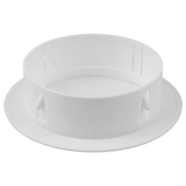 40-100mm OD Hole Ceiling Cover Plate Round Electric Cover Blank Circular Wall Plate Decorative Wall Hole Cover Protective Slots Decor Cap (100mm)