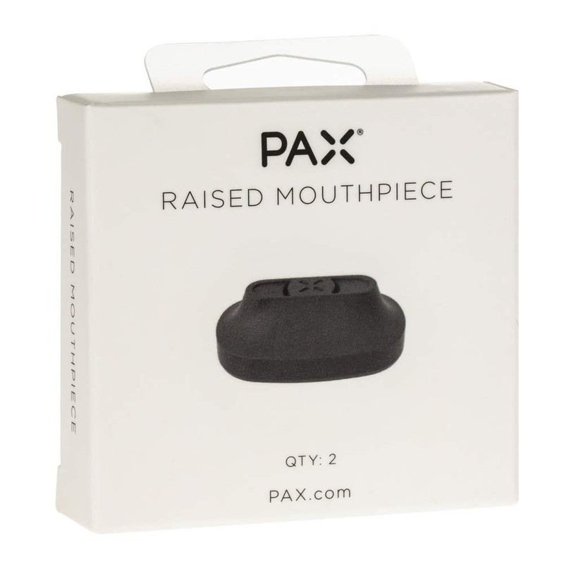 2 Raised Mouthpieces Adaptator - PAX2 / PAX3 Vaporizer Accessory