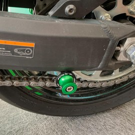 MOWOK Fit For Suzuki GSXR 125 250 300 600 750 1000 GSX-R750 GSX-R 600 GSX-R1000 GSXR750 GSXR600 GSXR1000 Accessories M8 Motorcycle Swingarm Spools Sliders Swing Arm Stand Screws (Red)