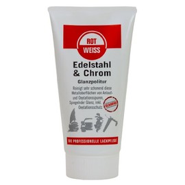 ROTWEISS 5450 Edelstahl & Chrom Glanzpolitur 150 ml