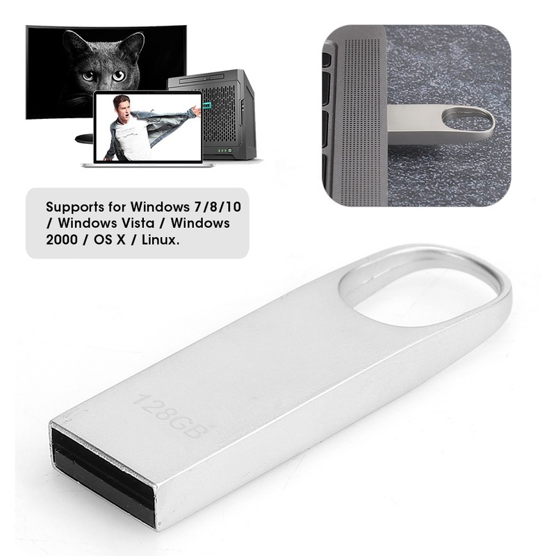 Metal U Disk Laptop Computer Accessory Memory Storage Zinc Alloy