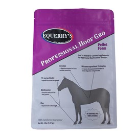 Equerry's Professional Hoof-GRO Equine Hoof Supplement for Horses, with Biotin, Digestive Enzymes, Probiotics, Supports Strong Healthy Hooves, 5Ib Bag