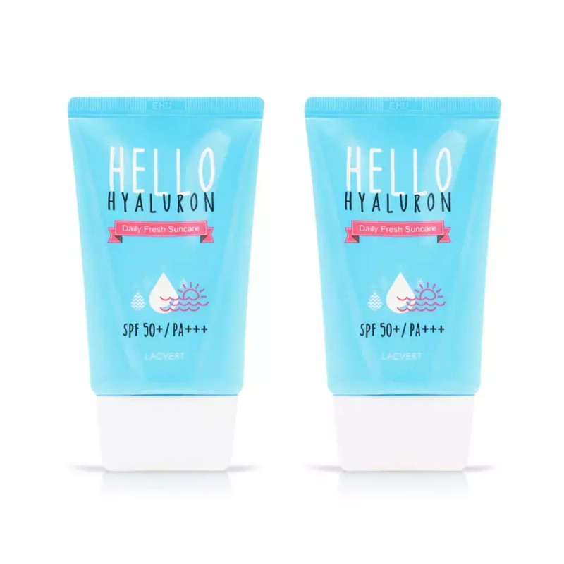 Lacvert 2개 라끄베르 헬로 히알루론 데일리 선크림 50ml 진정 2