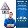 LYVANAS Eiskratzer Auto mit Handschuh TESTSIEGER 2023* - “Eismonster” Profi
