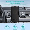 ECYWE Cargador de Coche Inalámbrico，Soporte de teléfono para Coche, Cell