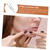 Beavorty 2pcs Pore Scraper Tool Blackhead Removal Shovel Stainless Steel