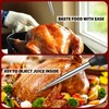 QPMR Turkey Baster With Cleaning Brush, Stainless Steel Baster Tool