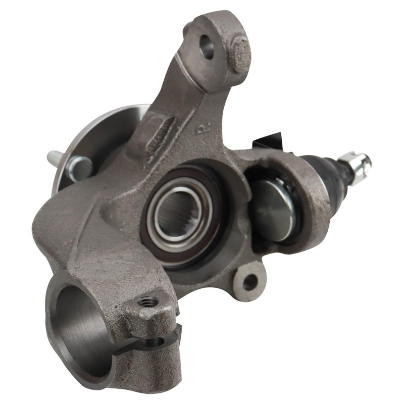 TRQ Front Right Steering Knuckle Assembly Compatible with 2010-2013 Ford