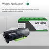 601H 60F1H00 Black High Yield Toner Cartridge - 1Pack, 10,500