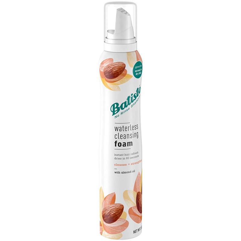 Batiste Waterless Cleansing Foam Cleanse and Strengthen with Almond Oil,