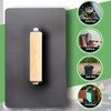 Blulu Hand-held Manual Trash Compactor Metal Bin Garbage Compactor for