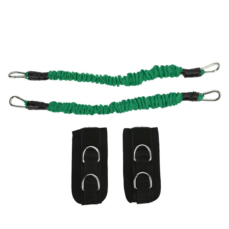 2Pcs Fitness Ankle Straps High Elasticity Durable Increase Muscle Strength
