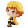 Rukupu Demon Slayer Zenitsu Agatsuma, Approx. 4.3 inches (110 mm),