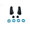 GAJUMAR Bicycle Handle Bar Grip, Easy Grip, Anti-Slip, Lightweight, Ergonomic,