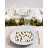 Talking Tables Pack of 21-Recyclable Christmas Tree Napkins Zero Plastic-Perfect