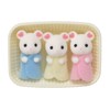 The SYLVANIAN FAMILIES Marshmallows Mouse Peach The Dog