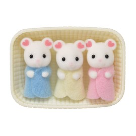 The SYLVANIAN FAMILIES Marshmallows Mouse Peach The Dog