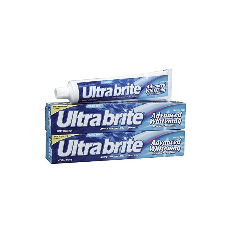 Ultra Brite Advanced Whitening Toothpaste - 6 oz - 2