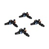 10PCS G1/2 Male Thread Rocking Arm Sprinkler 360° Rotating Lawn