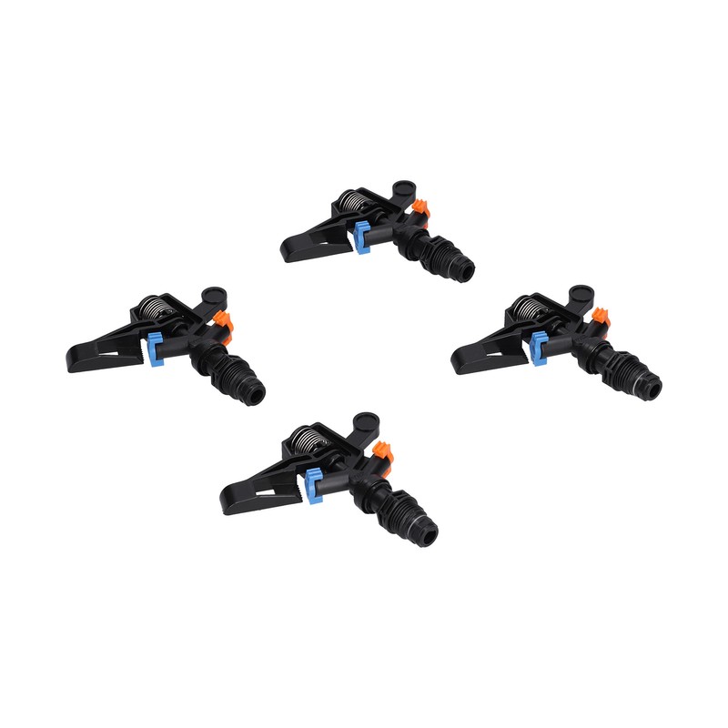 10PCS G1/2 Male Thread Rocking Arm Sprinkler 360° Rotating Lawn