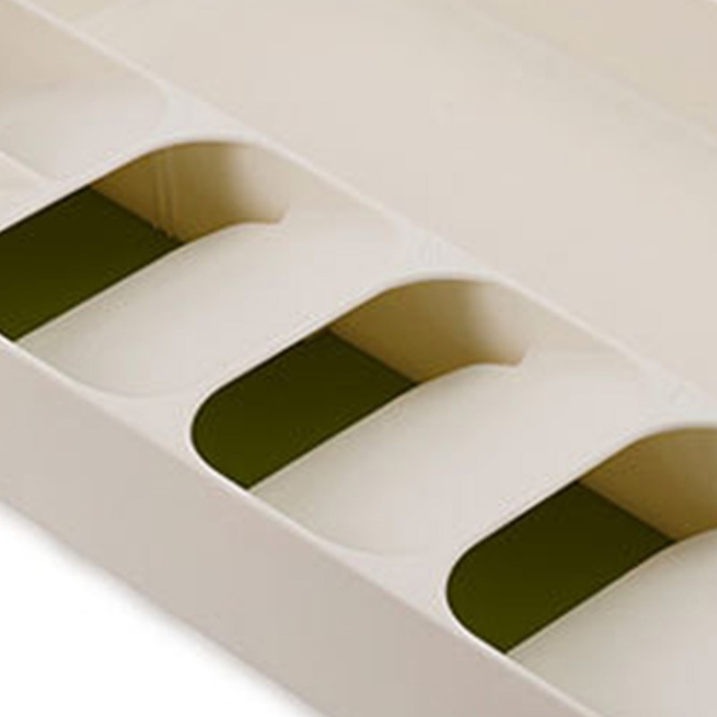 Silverware Drawer Organizer 3 in 1 Eco Friendly Plastic Multifunction