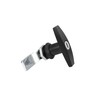 2 Packs T-Handle Door Lock, Truck Camper Trailer Locking Latch,