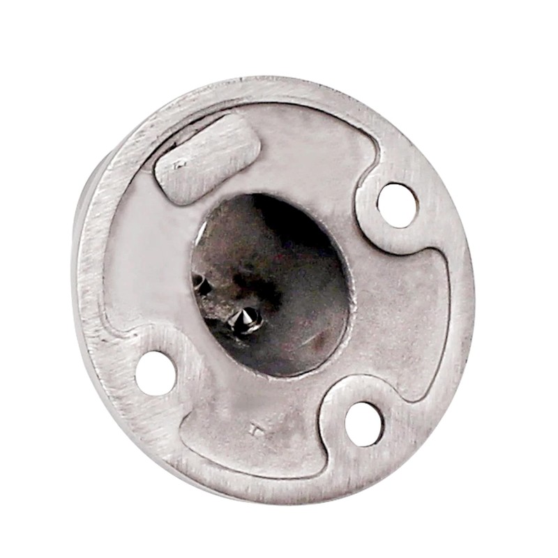Heavy Dudy 316 Stainless Steel Boat Round Base,30°/45°/60°/90° Marine Yacht