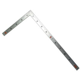 Shinwa Sokutei 10047 Flat Silver Combination Scale 11.8 inches (30 cm) / 1 Shaku