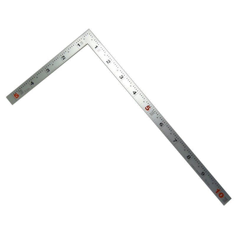 Shinwa Sokutei 10047 Flat Silver Combination Scale 11.8 inches (30