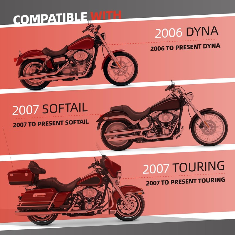 SyunsXoon 17369-06 Gasket Service Replacement for Harley Davidson 2007-2017 FLH,