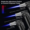 2 Pack Torch, Butane Torch Refillable, KitchenTorch for Cooking with
