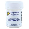 Sugarflair Superwhite Icing Whitener, Polvere Colorante Bianco per Rendere Più
